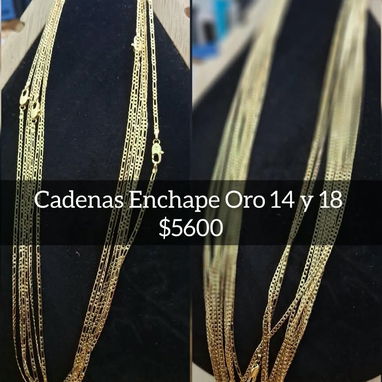 Cadenas  Baño de Oro - 5/10