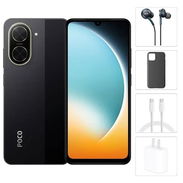 Teléfono Xiaomi Poco C71, 4Gb Ram, 128Gb Almacenamiento, Con Cover, Mica y Audífonos - Negro - Img 54691255