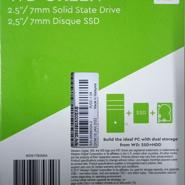 Disco Sólido (SSD) WD 1Tb Nuevo en su Caja  #58684920 - Img 123195170