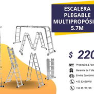 Escalera Plegable Multipropósito 5.7m - Img 54427532
