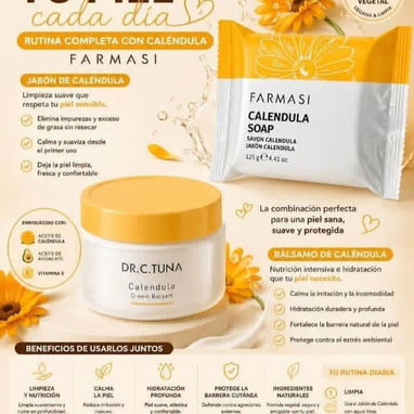 DÚO ACLARADOR 🌼 Bálsamo y Jabón de Caléndula 🌼 Elimina manchas en la cara, axilas, codos y más 🌼 - 2/2