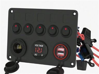 Kit Panel multifuncional medidor de voltaje - Img main-image