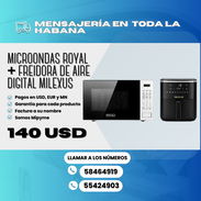 HORNO MICROONDAS ROYAL 20 L + FREIDORA DE AIRE DIGITAL MILEXUS 4.2 LITROS - Img 56587414