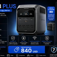 EcoFlow Delta 3 Plus – Estación de Energía Portátil 1024Wh / 2400W – NUEVA - Img 55392028