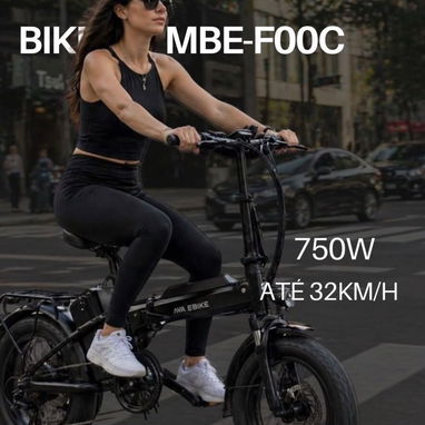 Bicicleta Eléctrica F00C Plegable Fat Tire - 4/9