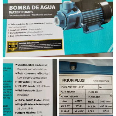 Motor o bomba de agua - 2/2