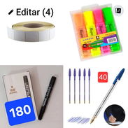 ■■●□ PEGATINAS PARA PRECIO■BOLIGRAFOS ■MARCADORES NEGROS■ RESALTADORES■ CABLES 1HORA - Img 55692529