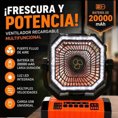 *🔥 ¡VENTILADORES RECARGABLES NUEVOS Y CON GARANTÍA! 🔥* - Img 126214214