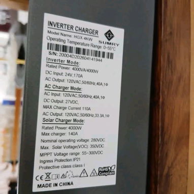 Inversor Sumry 4000W - 2/2
