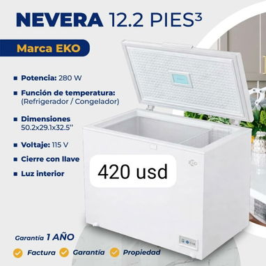 Nevera 3.5 pies,5,7,8,9,10 pies,Ventilador,Refrigerador,Split,Expositor,Calentador de Agua,Colchón,Tv 32,Tv 43,Tv 55,T - Img 119867879