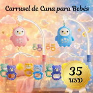 Carrusel para cuna de bebé. - Img 55759015