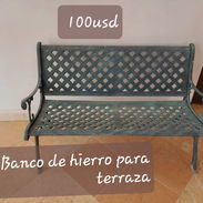Banco de hierro - Img 57806790