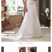 Vestido de novia. talla M con su etiqueta - Img 45416439