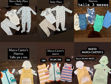 Ropa de bebe Nueva marca Carter’s, Baby Place y más ….Vedado - Img 61345263