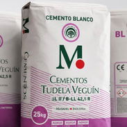 Cemento blanco estructural de 25kg 42.5 - Img 56473474