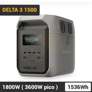 EcoFlow DELTA 3 1500 con 1536Wh, 1800W - Pico 3600W - Img 55309778