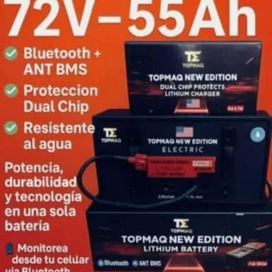 Batería TOPMAQ NEW 72 X 55 AMP precio 1120 USD - Img 124321062