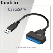 ADAPTADOR CABLE USB 3.0 A SATA - PARA DISCOS DUROS DE LAPTOP - Img 57519161