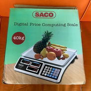 Pesa (báscula) digital de 40kg …de corriente y baterías litio …. 50usd 52895241 - Img 57707570