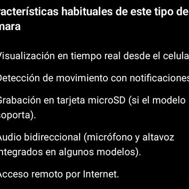 Cámara de seguridad InstaVision - Img 123224212