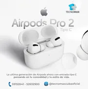 AirPods Pro 2 Tipo C • ORIGINALES • Taller TecnoMax - Img 50868605