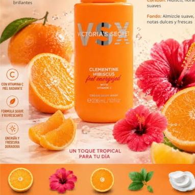 Crema Corporal perfumada Clementine Hibiscus Relajante de Victoria Secret - 2/4
