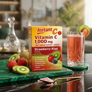 Instant C – Mezcla en Polvo para Bebida (Sabor Fresa-Kiwi / Strawberry-Kiwi) - Img 57383478