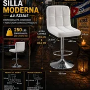 ➡️ Juego de 2 sillas 90 💵 cada silla . Mensajería por un costo adicional. - Img 55850356