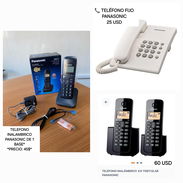Teléfonos inalambricos 1 y 2 bases, teléfono línea fija PANASONIC - Img 54883786