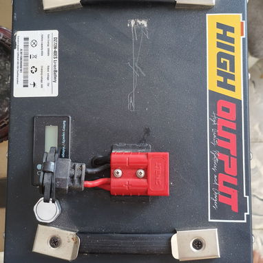 Vendo moto michozuki modelo murazaki 72v 45ah votol em100 motor QS. batería extra opcional de 40ah con su cargador 0km - Img 123984351