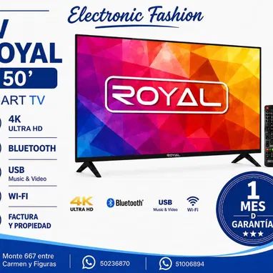 ✅TELEVISOR SMART TV ROYAL 32 PULGADAS" 135USD 43 PULGADAS 210USD 50 PULGADAS 320USD SAMSUNG 65 PULGADAS 620 55 PULGADA - Img 124152269