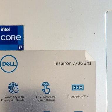 Laptop Dell Inspiron 7706 2en1,Lector de Huellas,Puertos USB 3.2,Generación 11, Corei7,16Ram,Pantalla Táctil 17Pulgadas, - Img 123103789