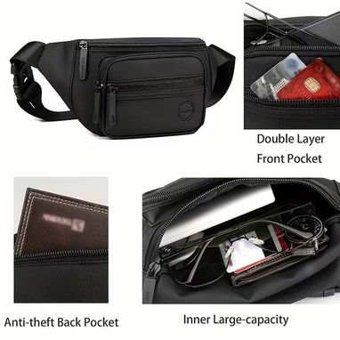 Riñonera Multifuncional Bandolera para Exteriores | videojuegoshabana.com - Img 124897135