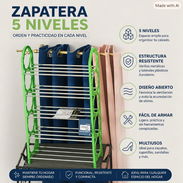Zapatera de cinco niveles - Img 56946752
