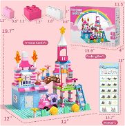 ✅ Castillo de juguete Juguete de niña Castillo de juguete de niña castillo de construcción - Img 45580277