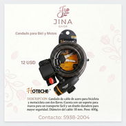 Candado 1m para bicicleta etc, - 12 USD 🌺JS🌺 - Img 55752184