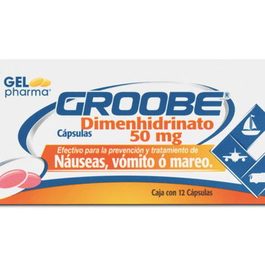 Dimenhidrinato ( Gravinol) solución infantil y cápsulas - Img 123491596