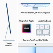 iMac Chip M1 8/512 SSD. Nueva sellada en caja. Detalles en el anuncio....53226526...Miguel... - Img 44136461