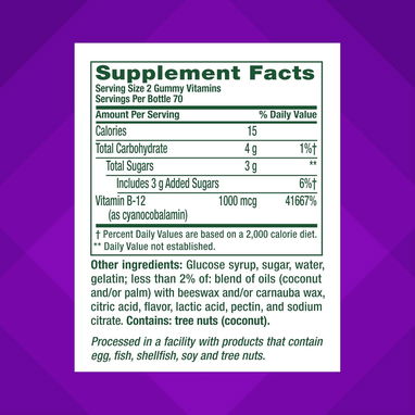 VITAMINA B12 VITAFUSION 1000mg - Img 123162898