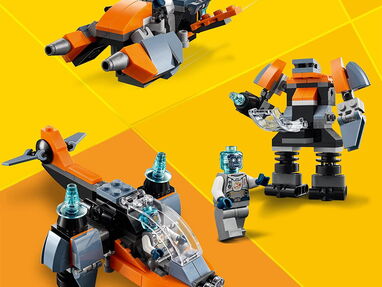 ⭕️ LEGO 31111 Creator 3 en 1 Ciberdron, Cibermech o Moto ❤️ 100% ORIGINAL A ESTRENAR - Img 49060499