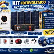 ☀️ KIT FOTOVOLTAICO COMPLETO – MONTAJE INCLUIDO - Img 57782737