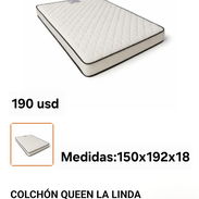 colchón Queen la linda. voy pa ti ✅️ - Img 55505495