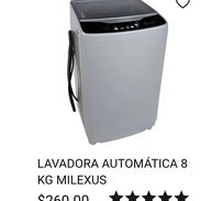 lavadora automática 8kg Milexus. voy pa ti ✅️ - Img 55542420