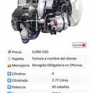 Motor Izuzu nuevo en venta en 6000 usd - Img 50263622