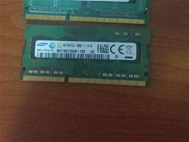 Memoria Ram de 4GB DDR3L a 1600mhz el bus cada una para laptop - Img main-image
