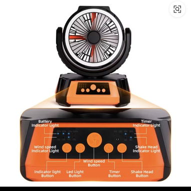 Ventilador recargable 20000 mha - 3/5