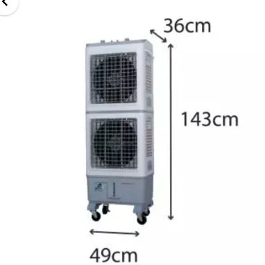 Enfriador de aire doble- Climatizador portátil - Img 119884205