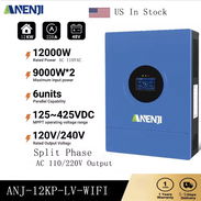 Inversor Anenji 12K 48v 110/220v Dual MPPT - Img 57074396