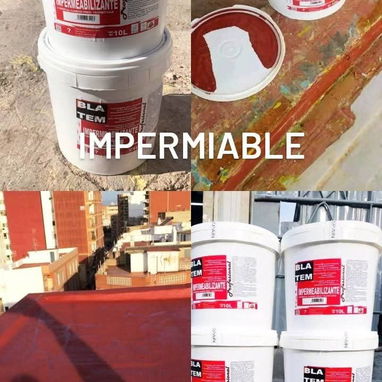 PINTURA IMPERMEABLE ROJO, GRIS Y VERDE ORIGINAL !! - Img 123672952