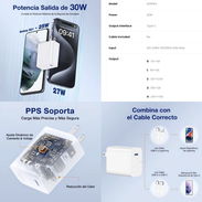Cubo Cargador USB~C 30w - Img 57852712